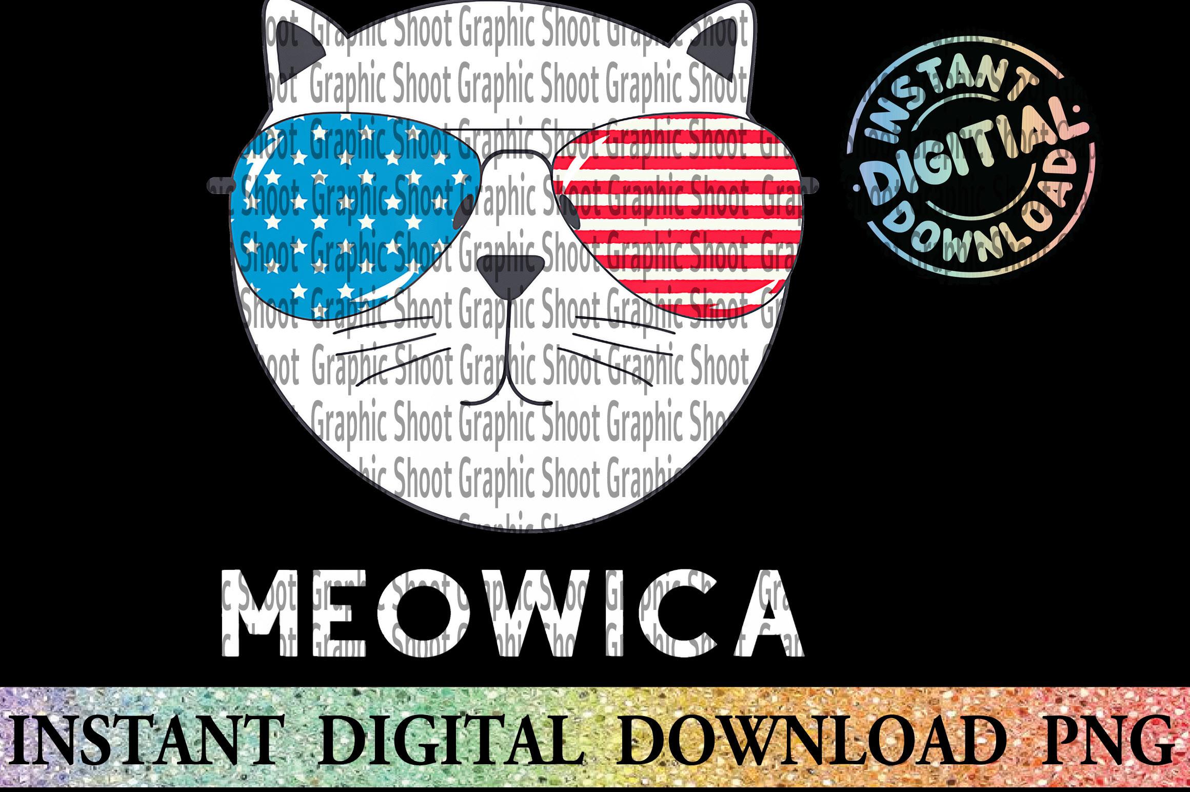 Cat July  T- Shirt Design Png