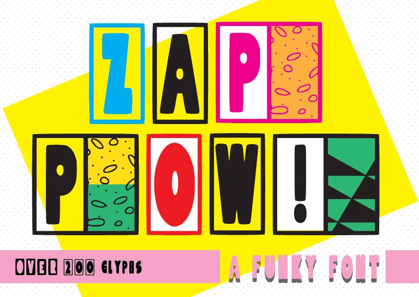 ZapPow Font