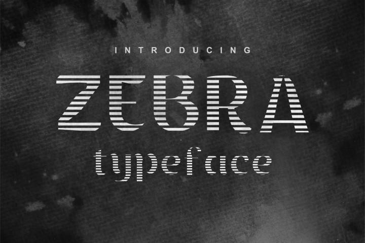 Zebra Font