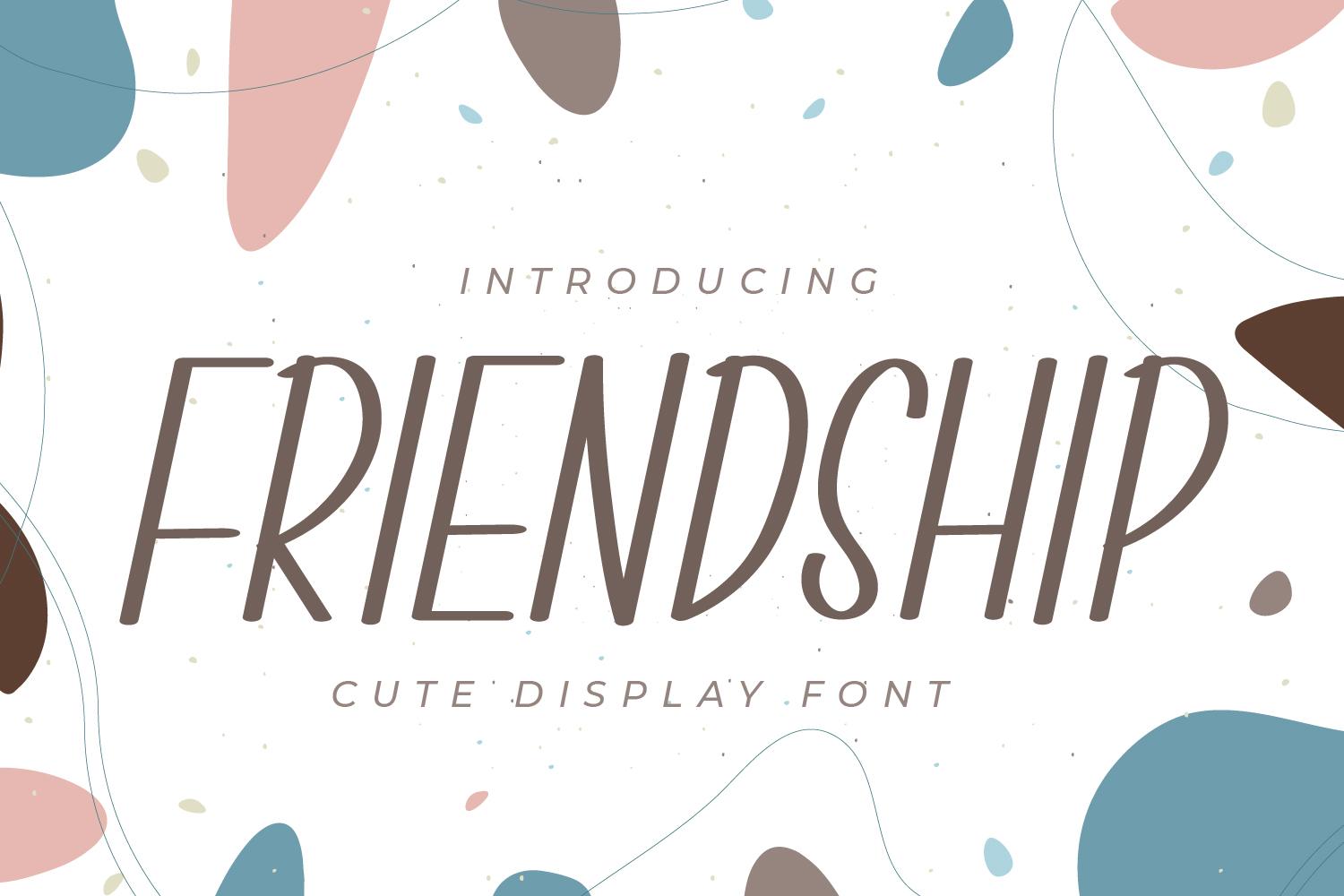 Friendship Font