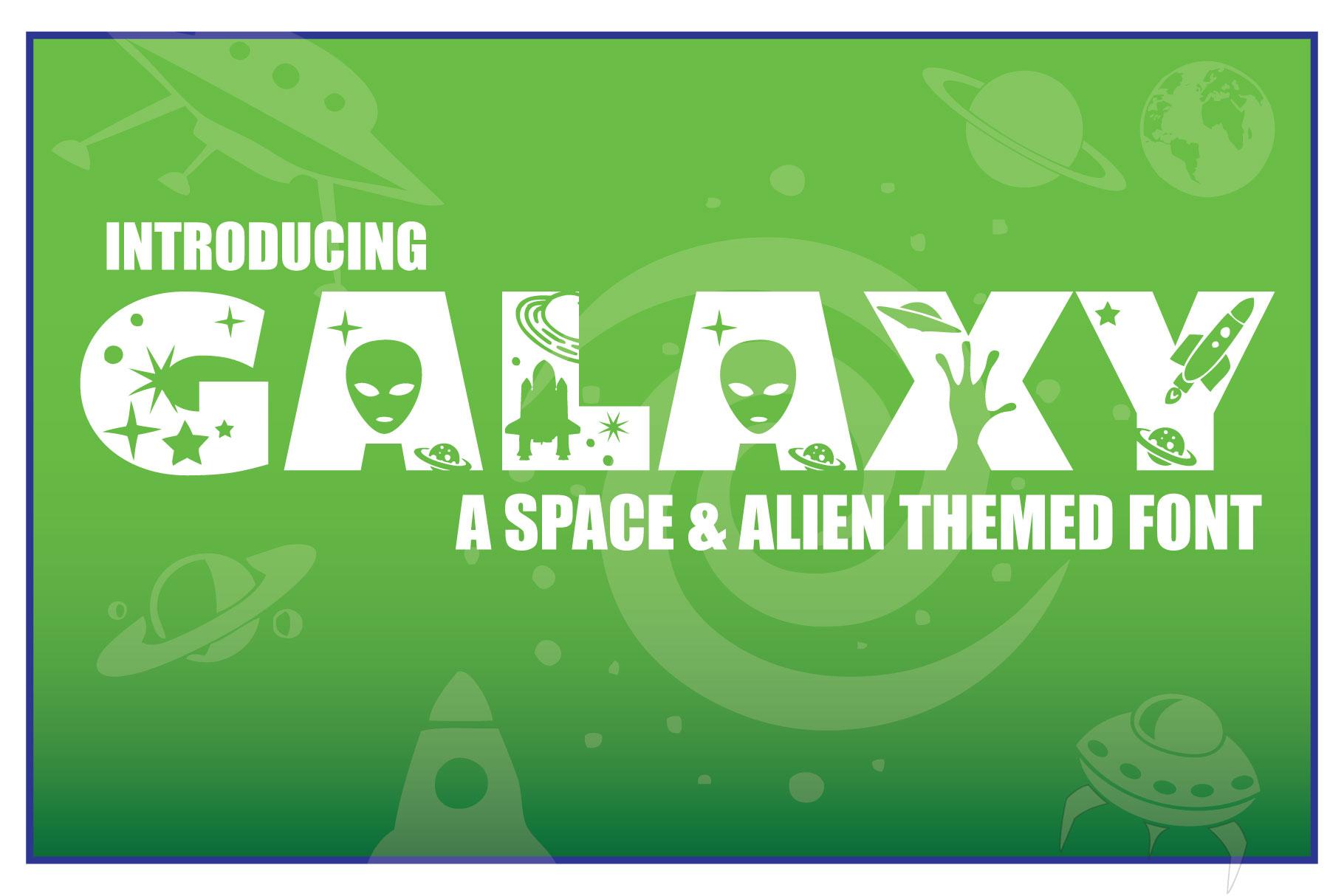 Galaxy Font