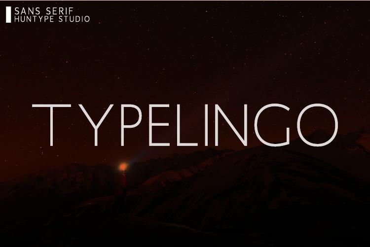 Typelingo Font