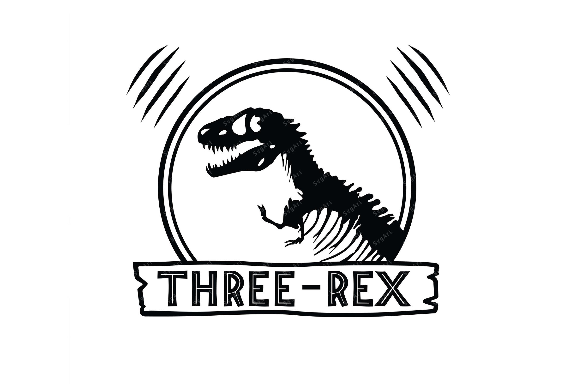3 Rex SVG