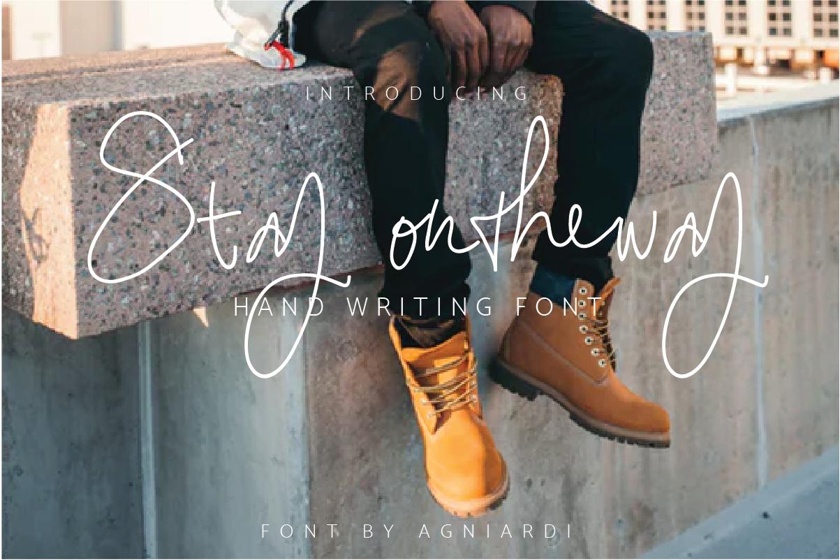 Stay Ontheway Font