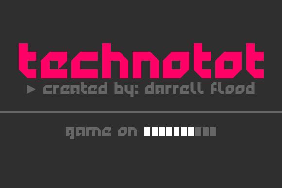 Technotot Font