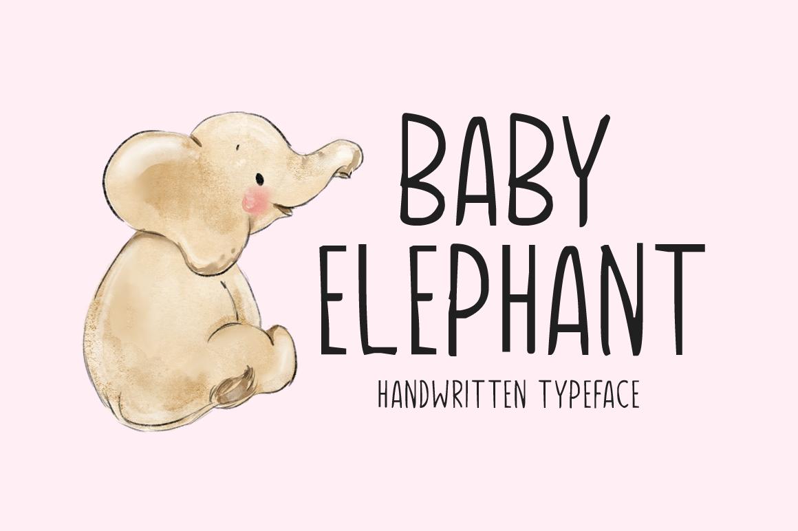 Baby Elephant Font