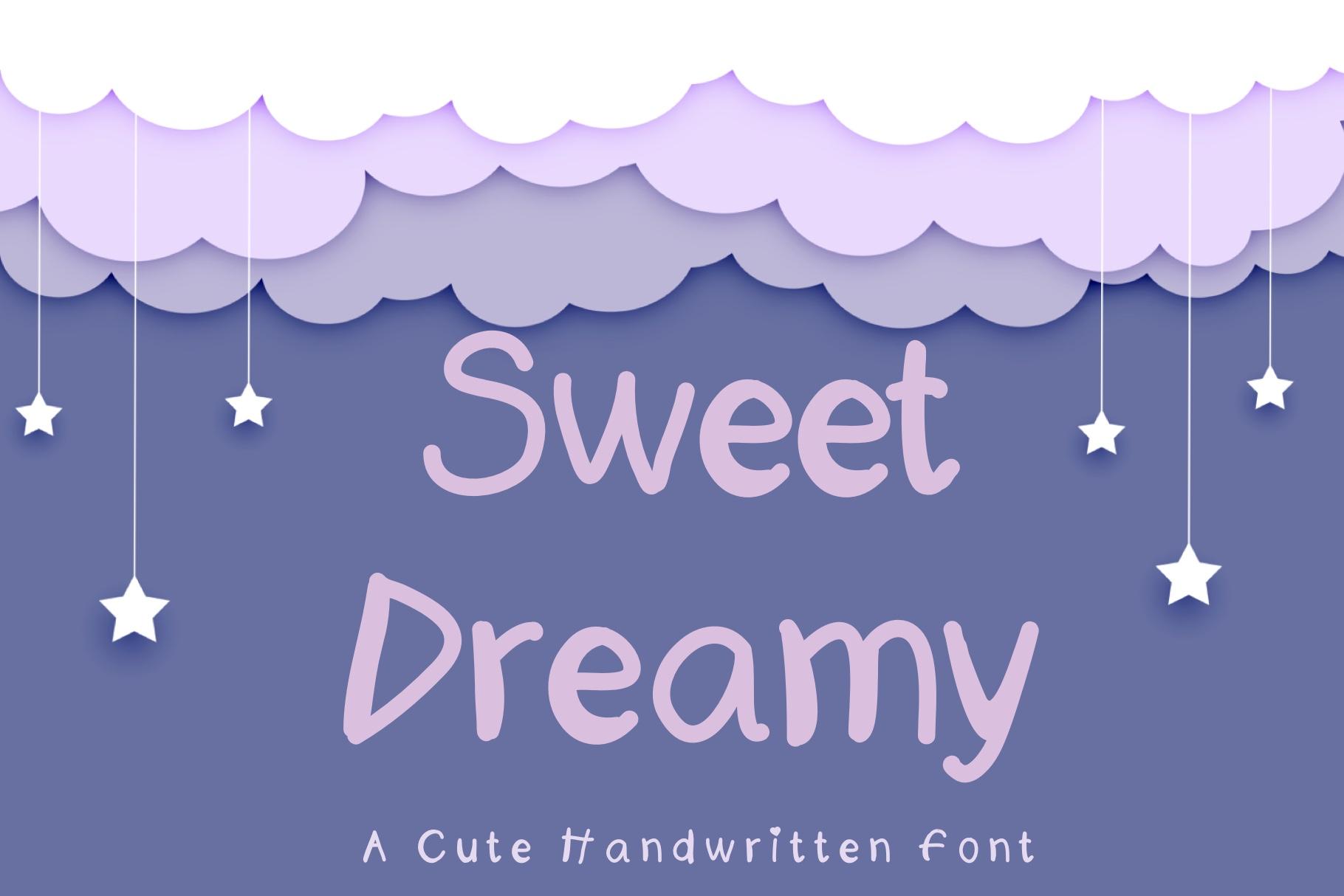 Sweet Dreamy Font