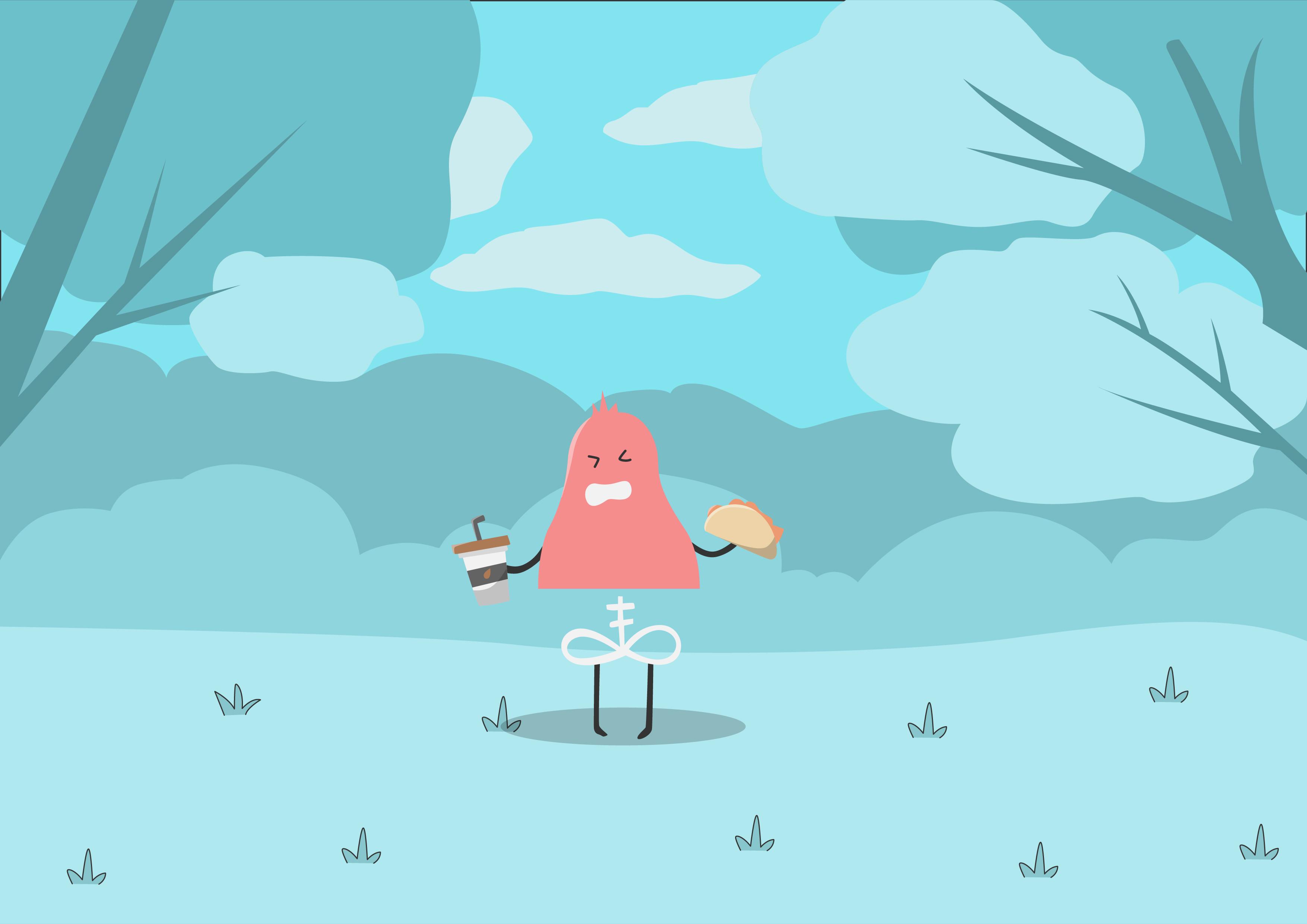 Cute Peanut Dumb Illustration #483