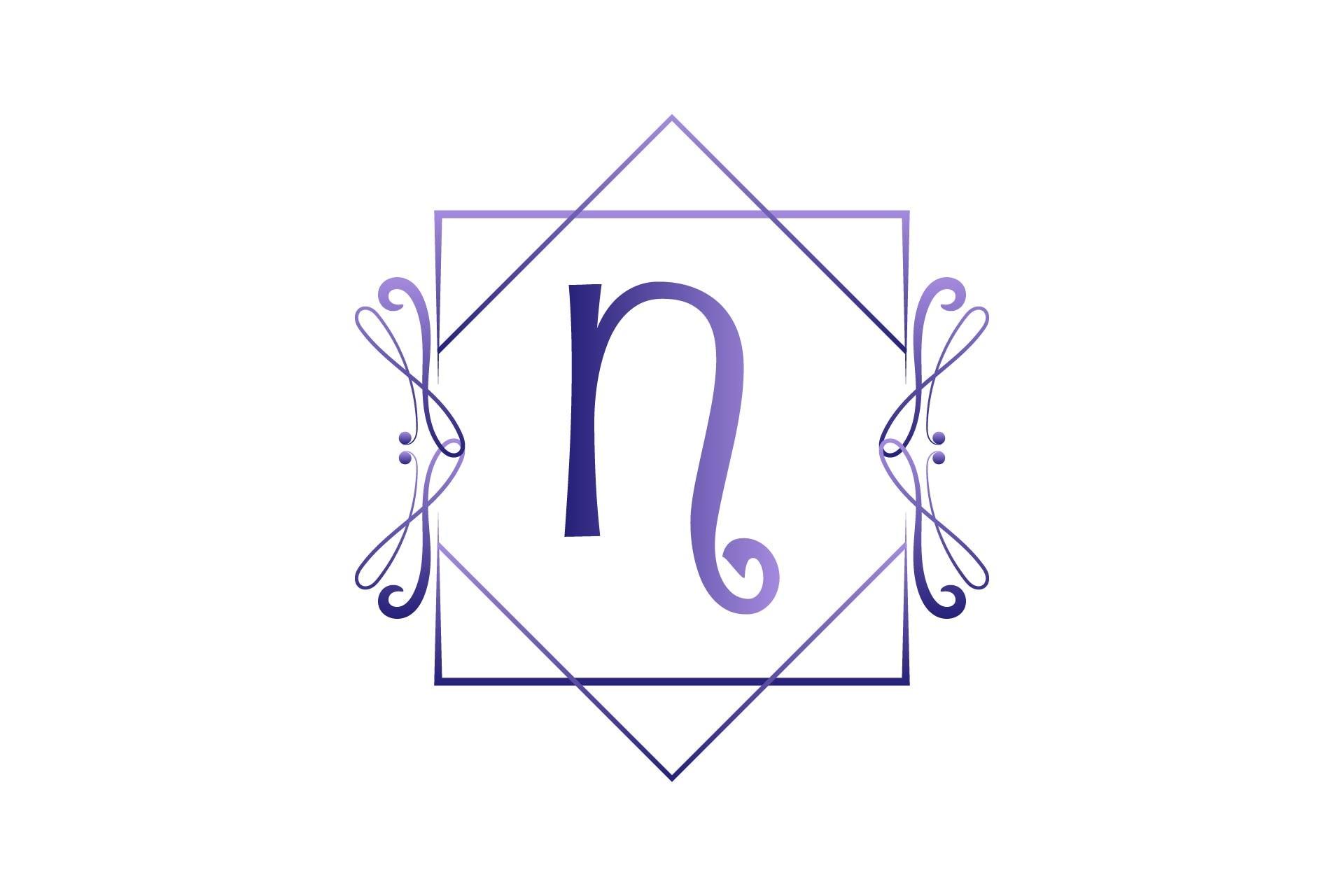 Monogram Antique Letter