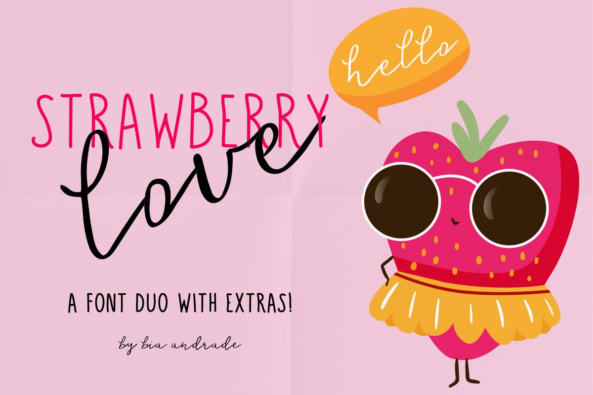Strawberry Love Font