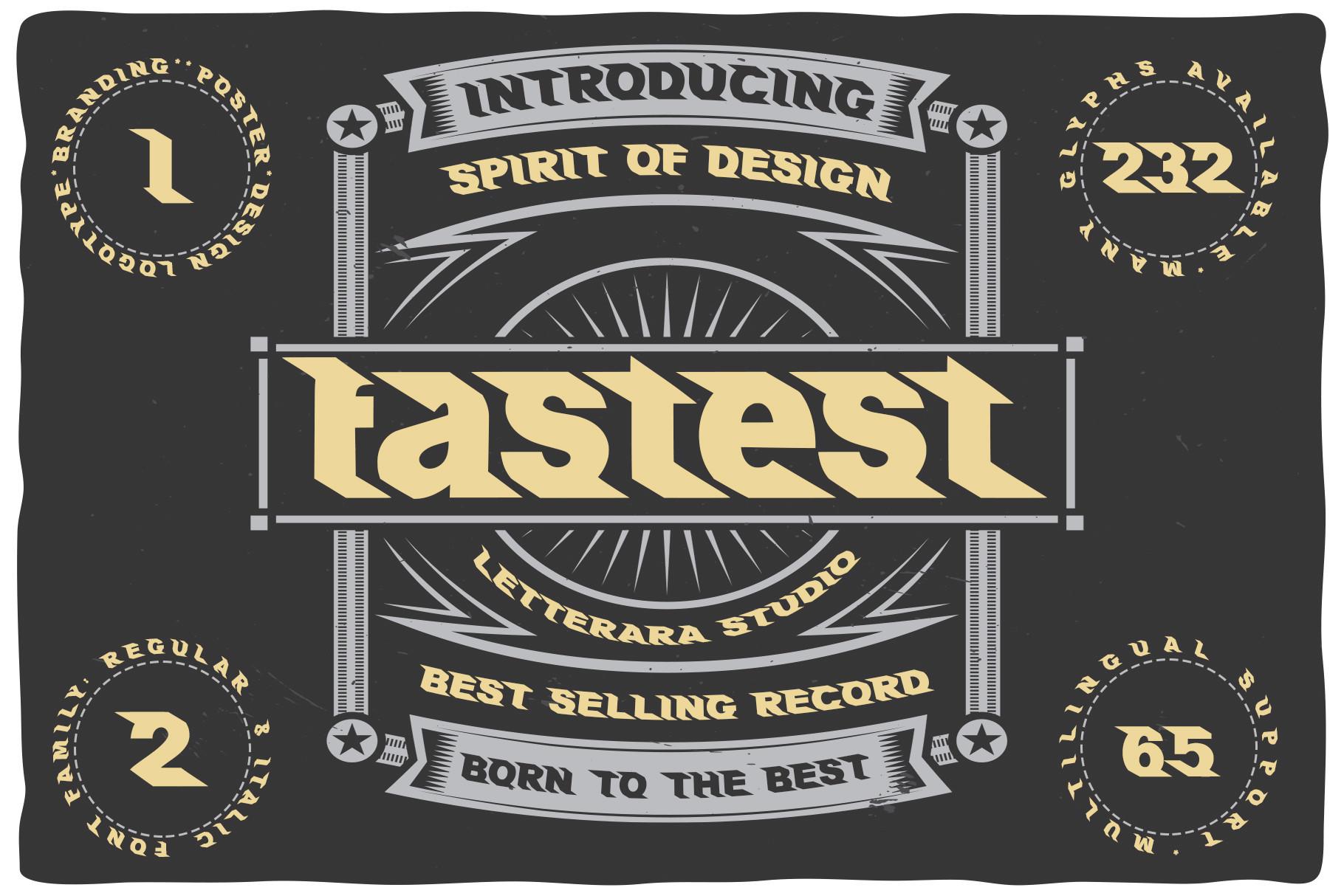 Fastest Font