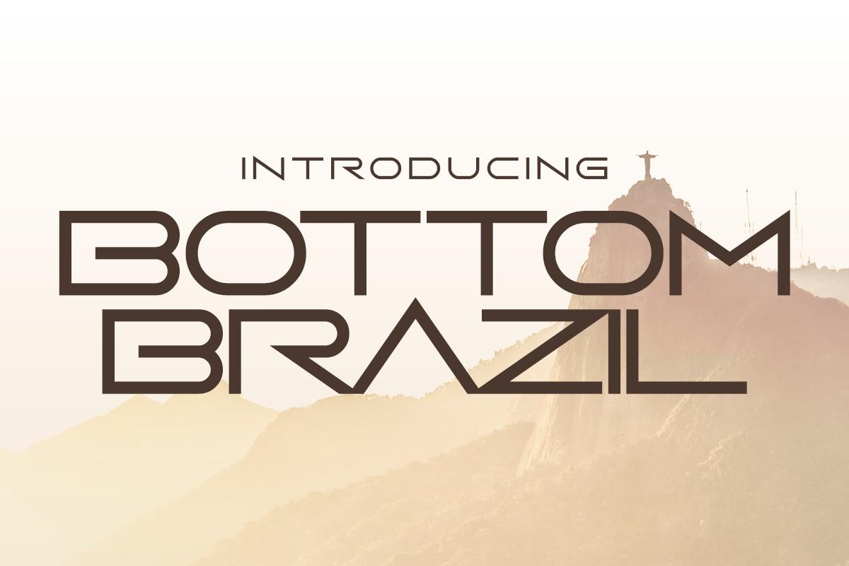 Bottom Brazil Font