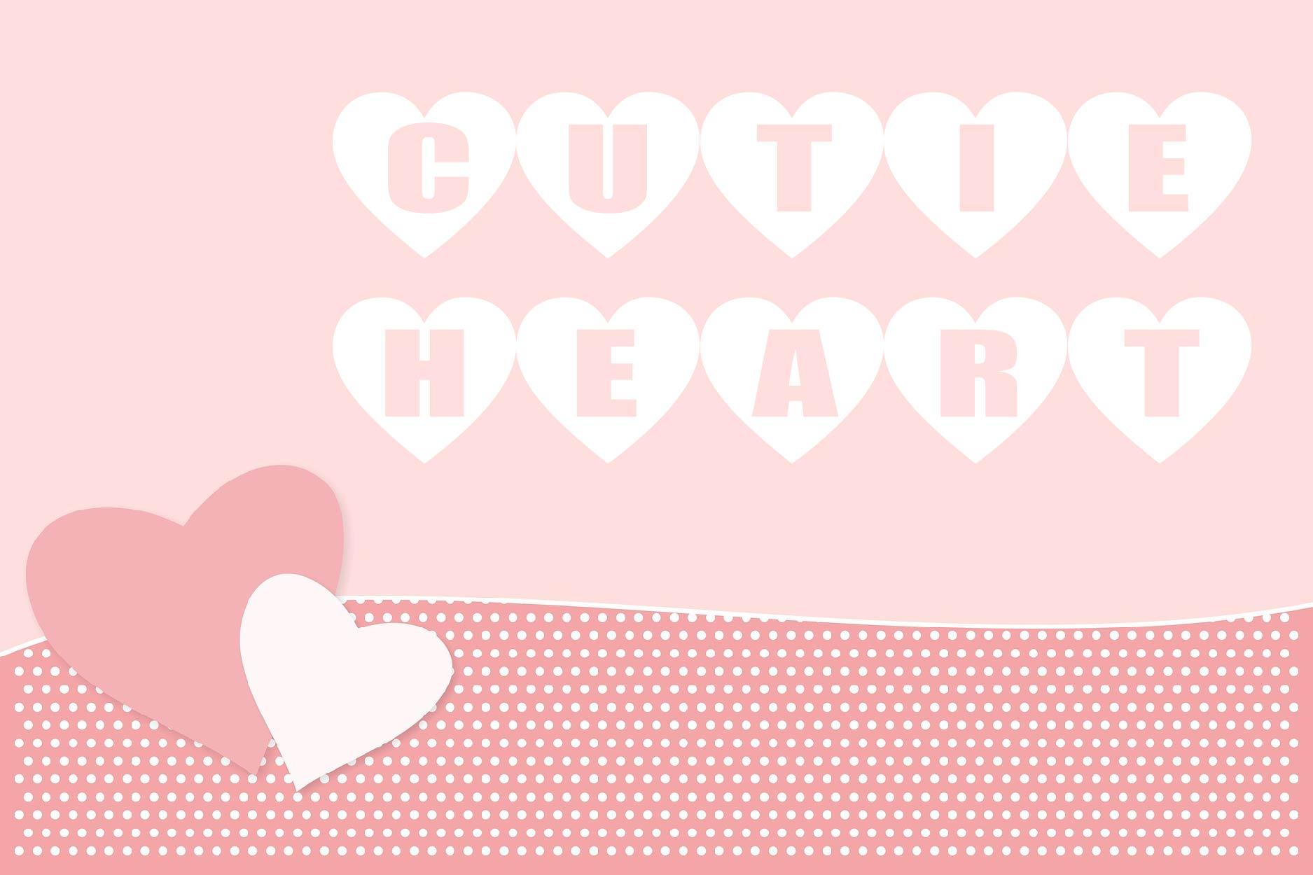Cutie Heart Natalie Font