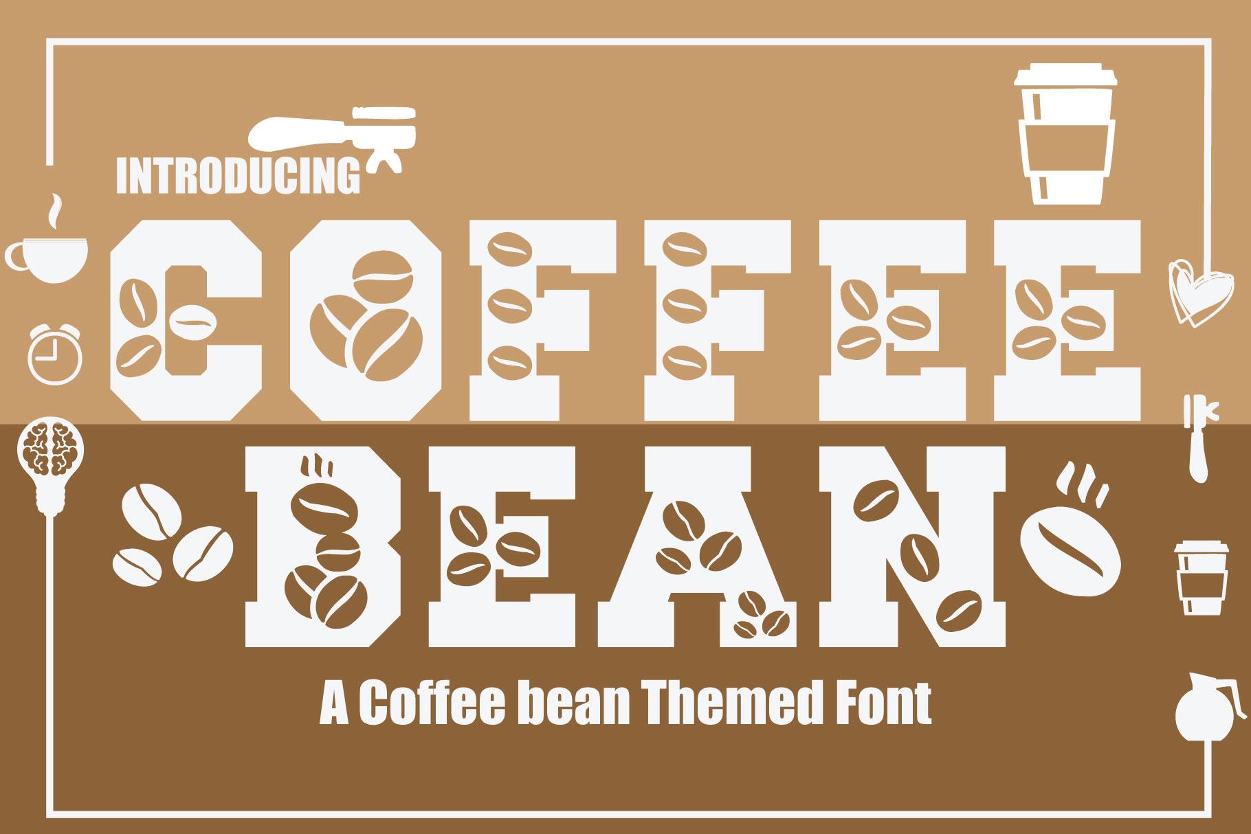 Coffee Bean Font
