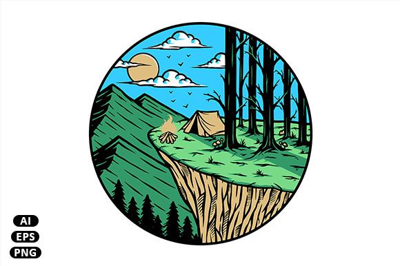 Camping at the Top of the Mountain