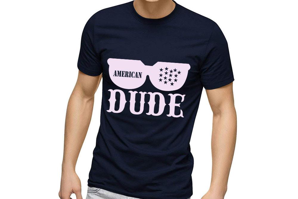 4th July SVG Design, American Dude