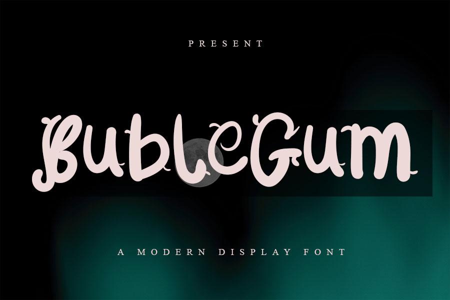 BubleGum Font