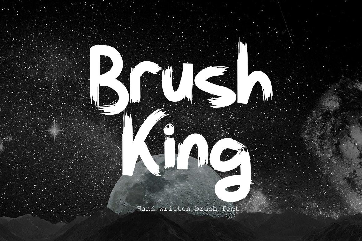 Brush King Font