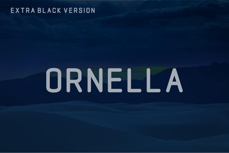 Ornella Extra Black Font