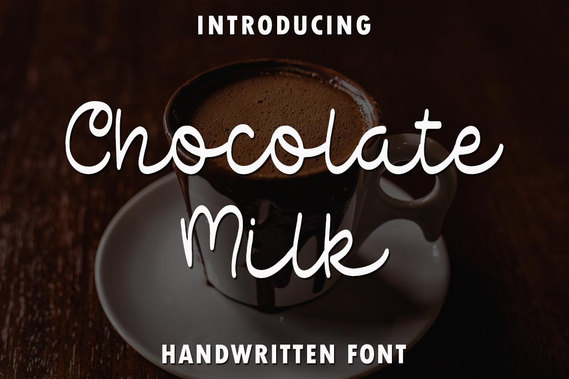 Chocolate Milk Font