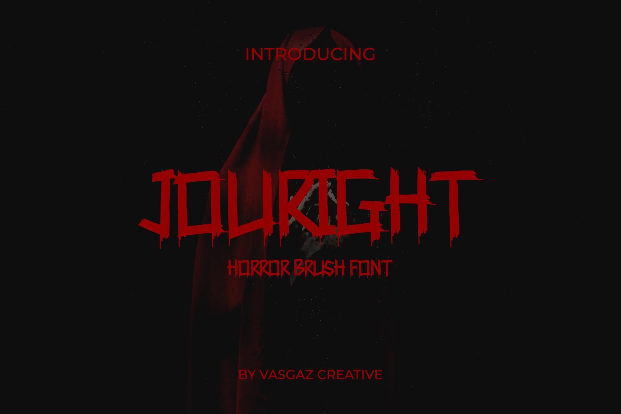 Jouright Font