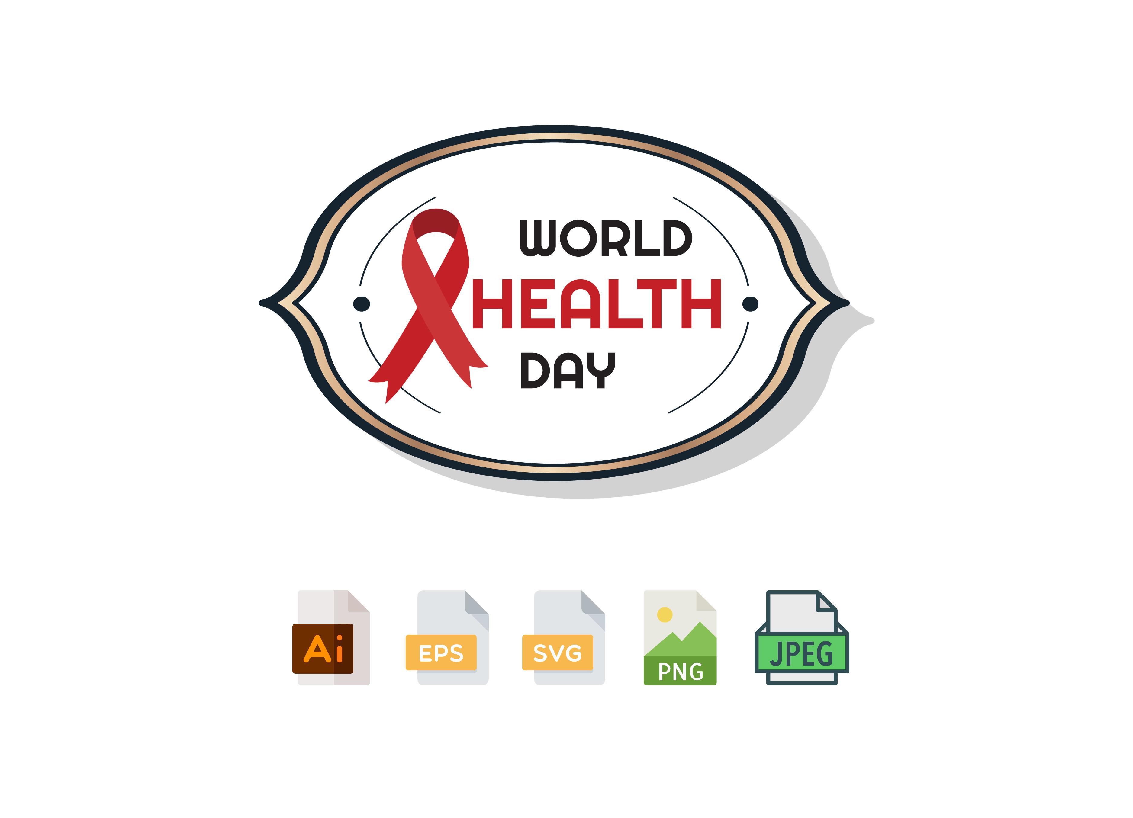 World Health Day SVG