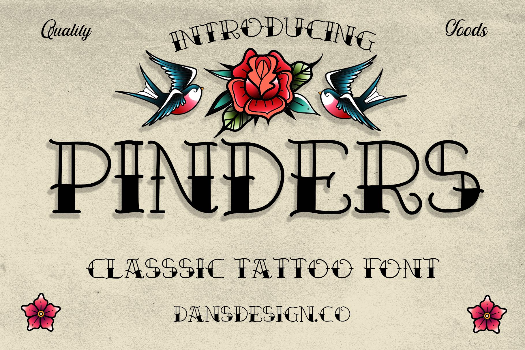 Pinders Font