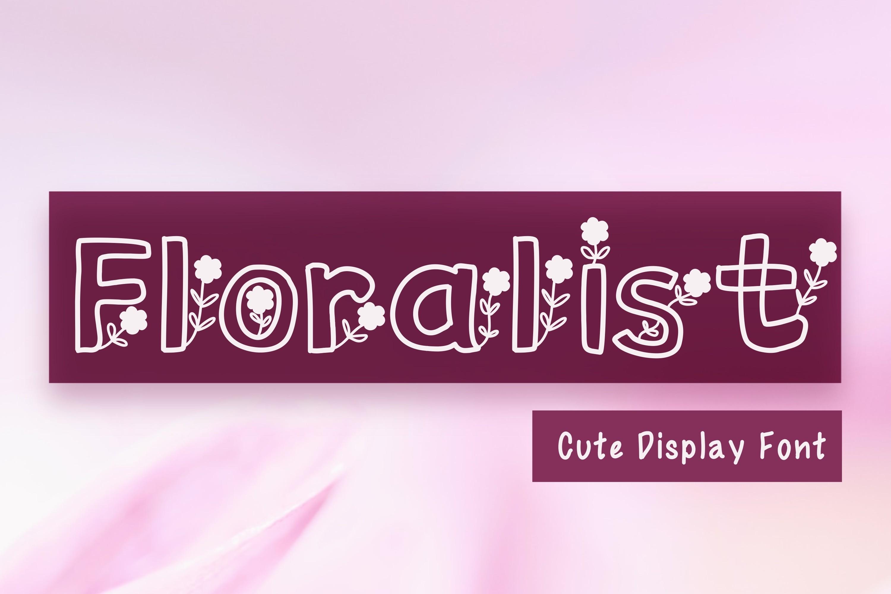Floralist Font