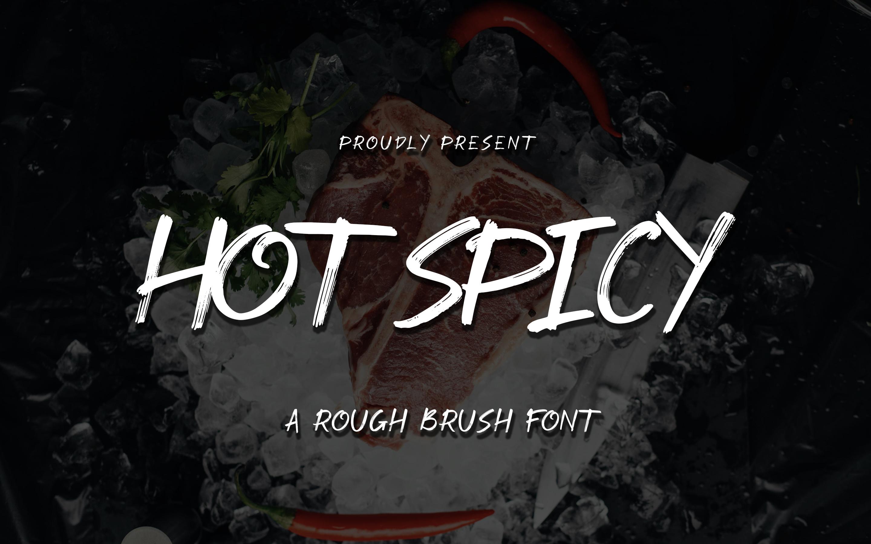Hot Spicy Font