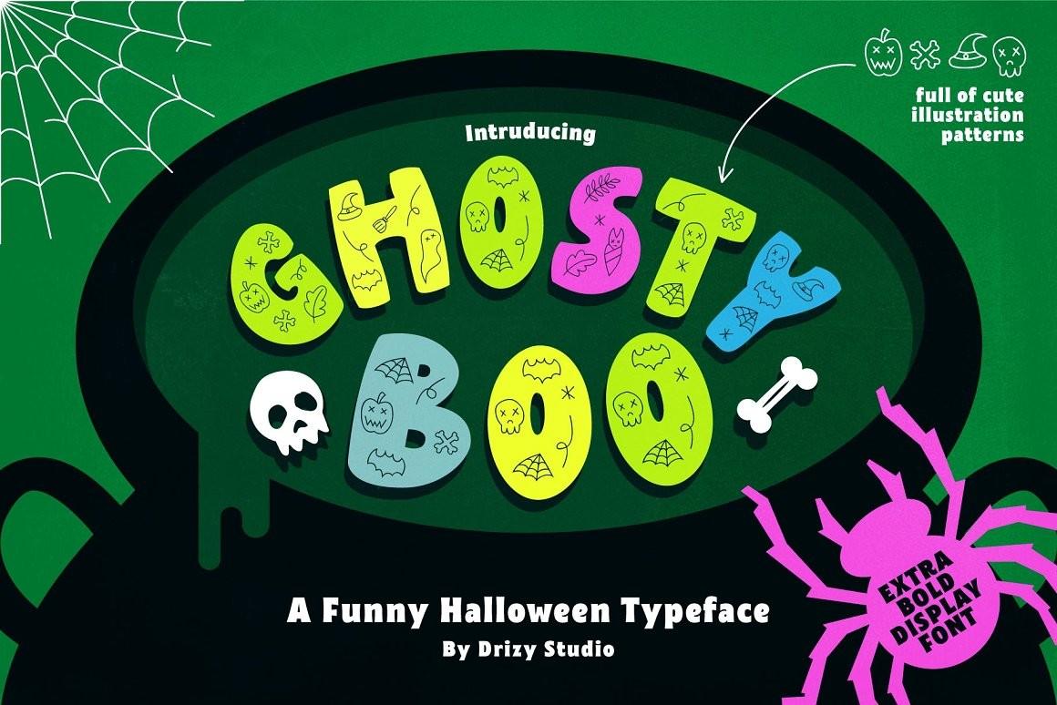 Ghosty Boo Font