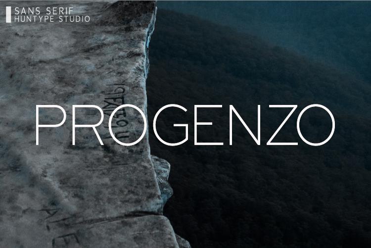 Progenzo Font