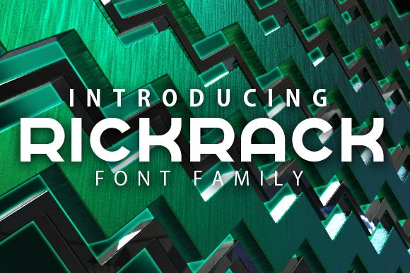 Rickrack Font