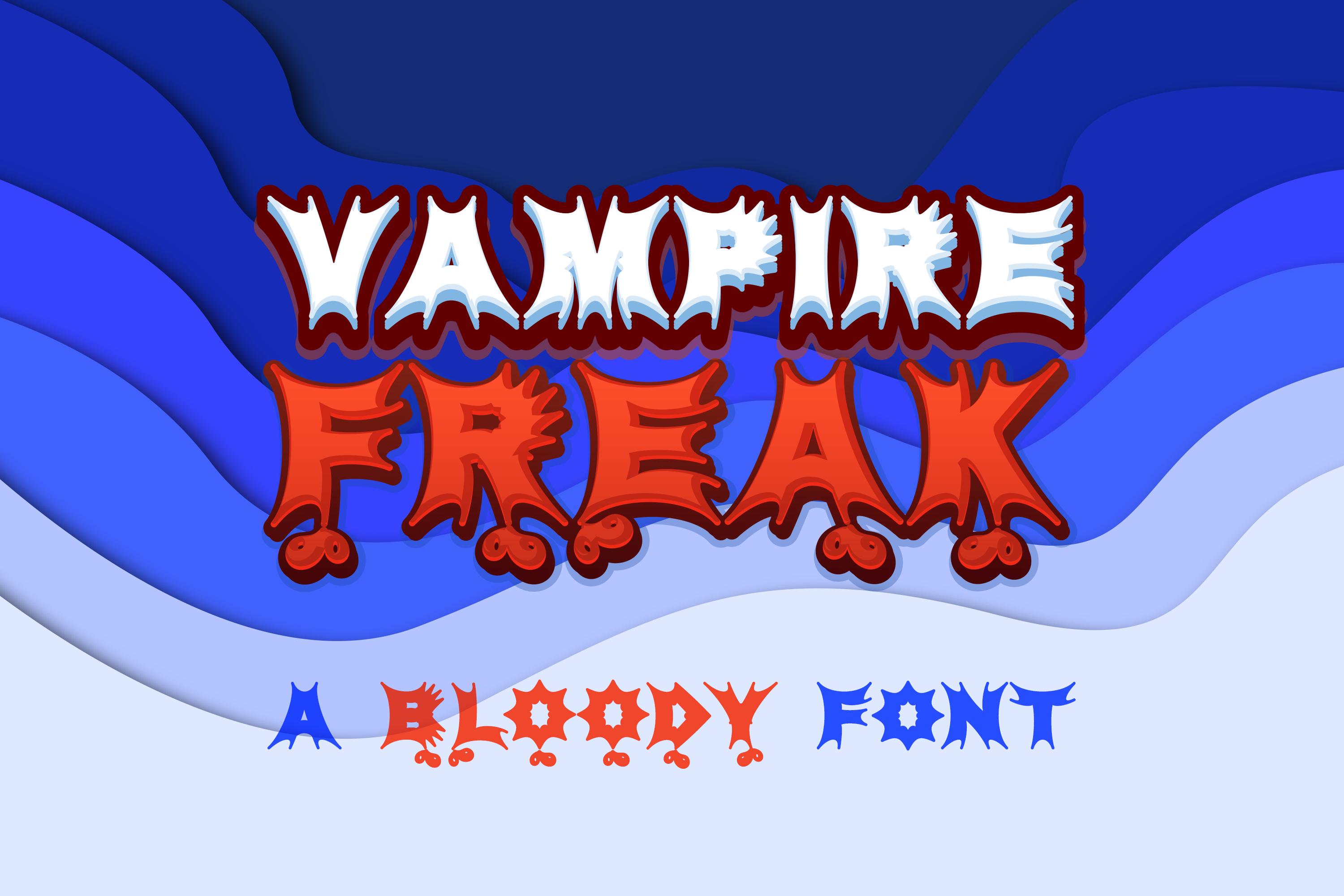Vampire Freak Font