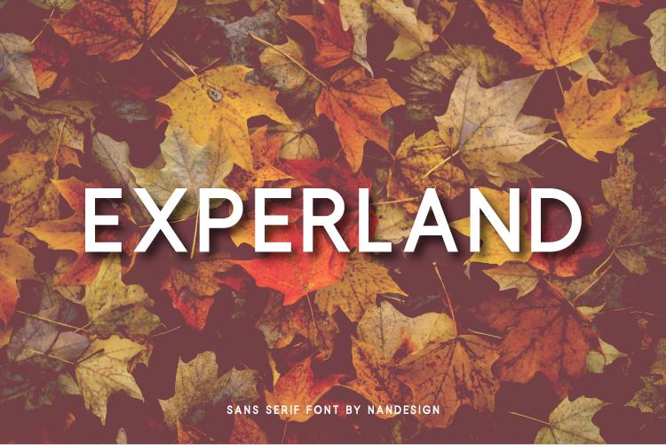 Experland Font