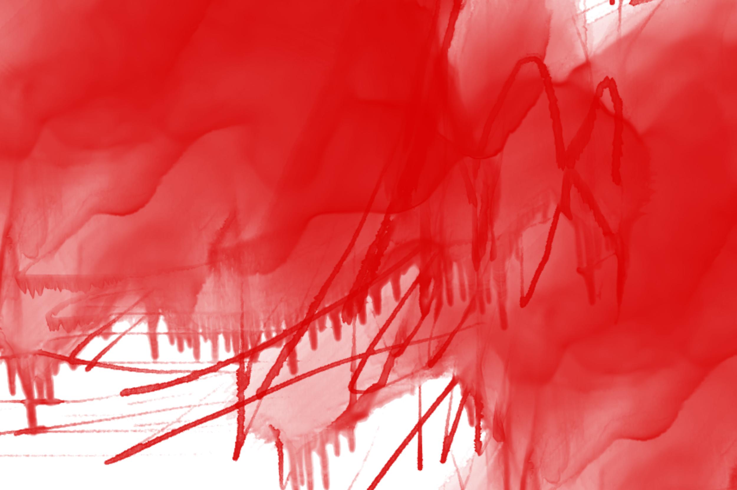 Watercolor Stains Wedding