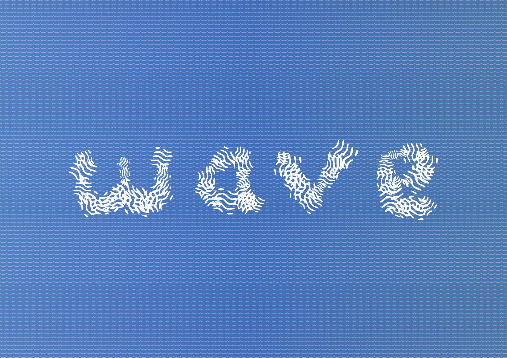 Blue Wave Font