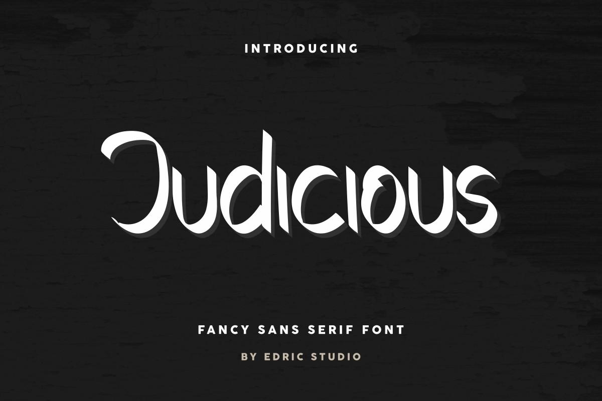 Judicious Font