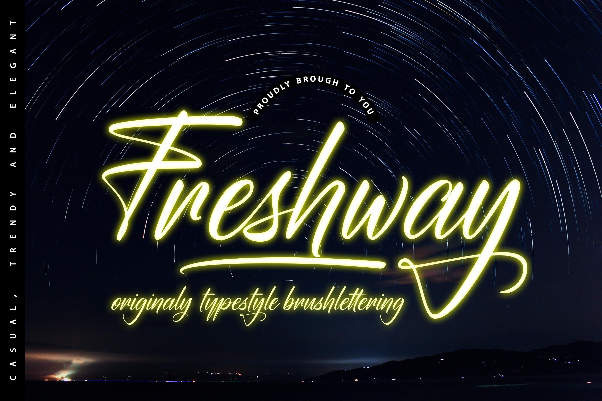 Freshway Font