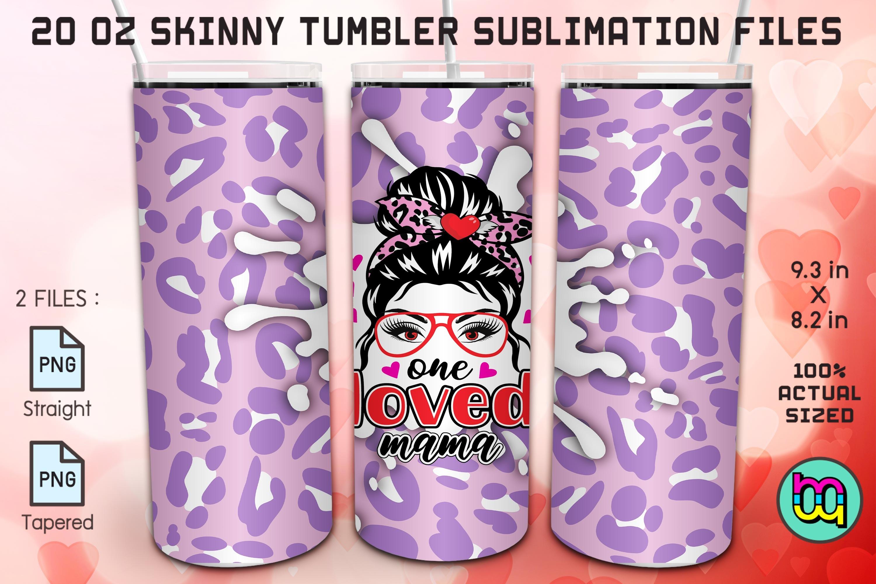 Valentine Leopard Print Mom Life Tumbler