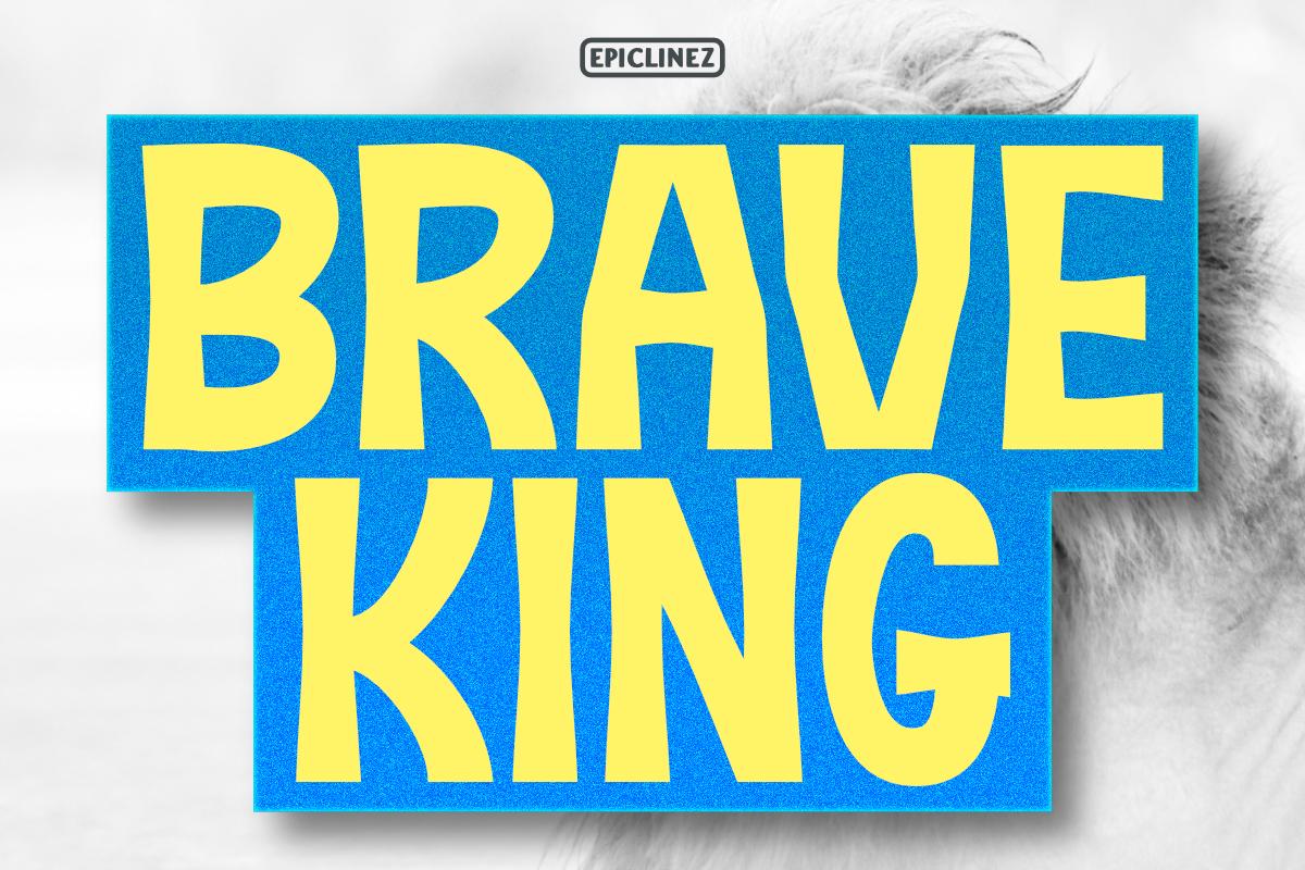 Brave King Font