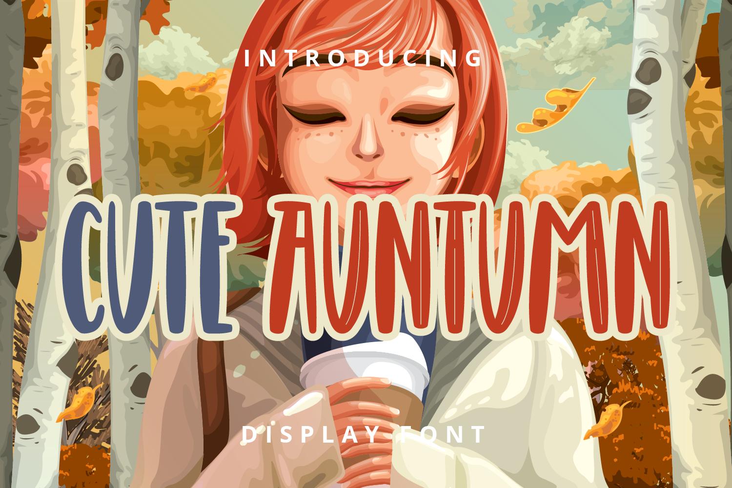 Cute Auntumn Font