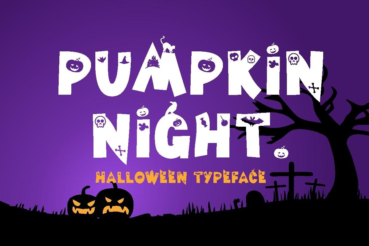 Pumpkin Night Font