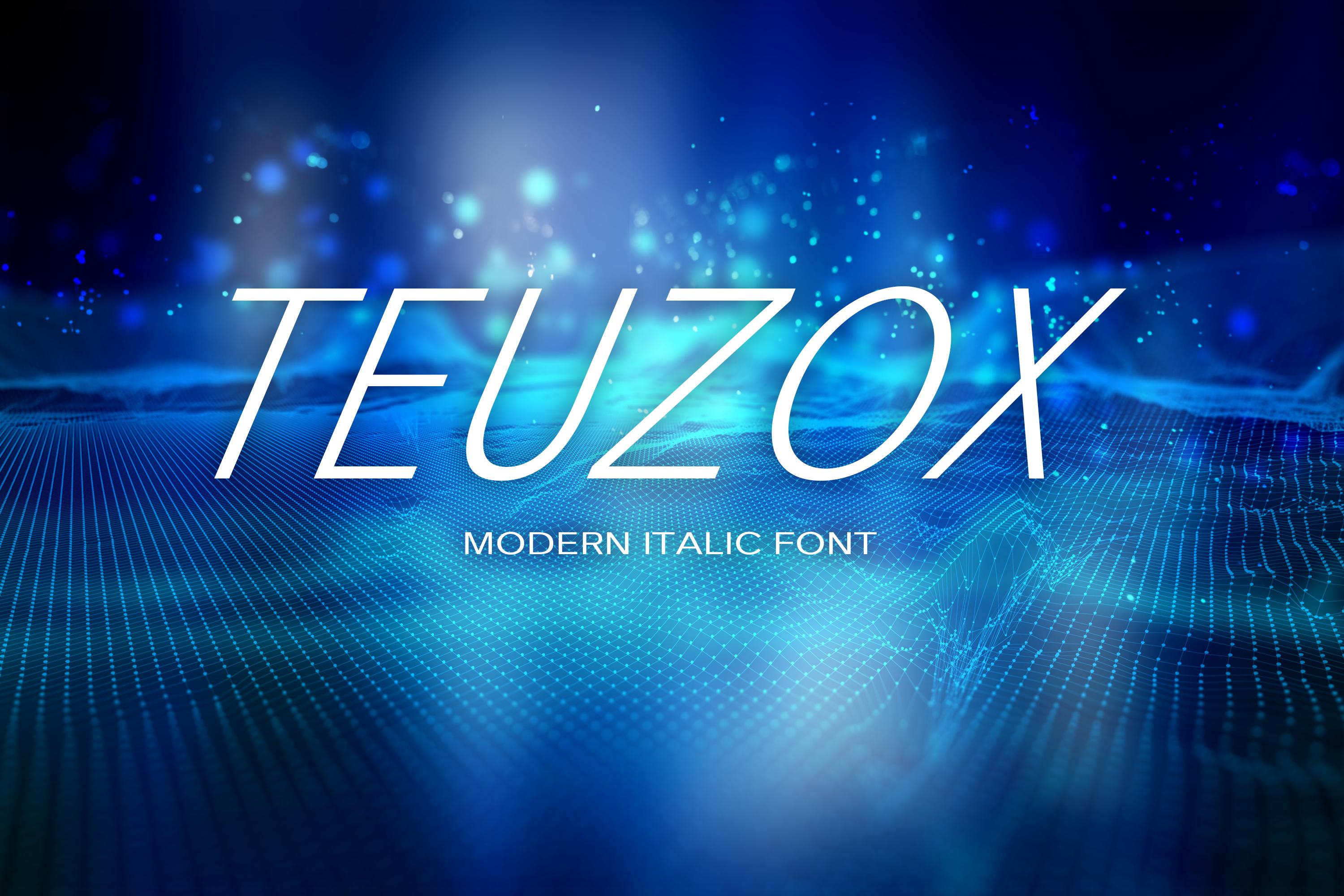 Teuzox Font