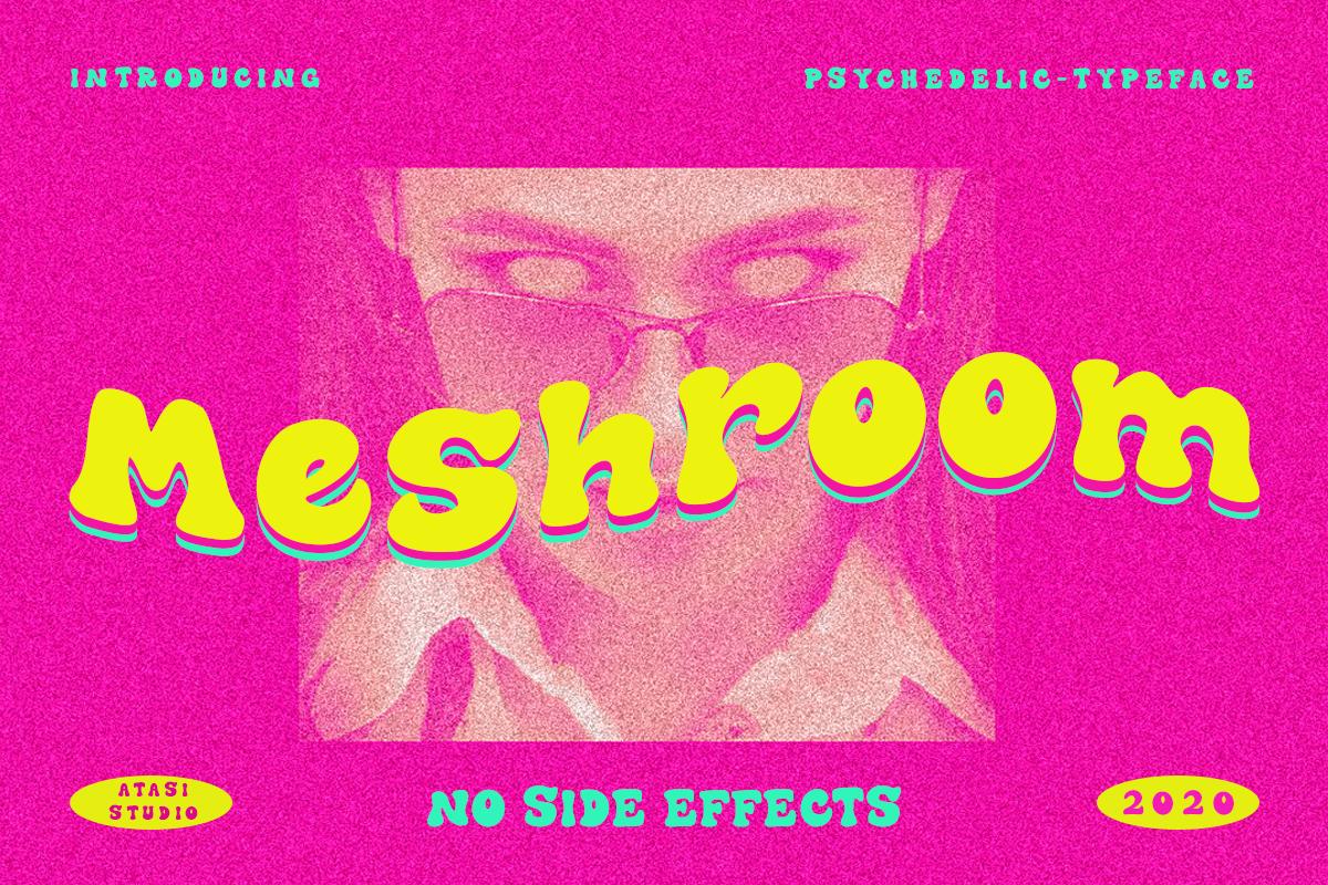 The Meshroom Font