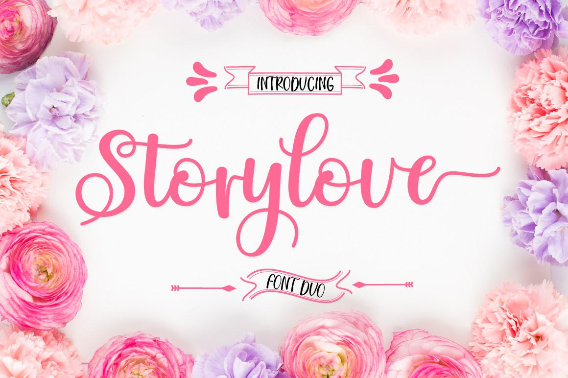 Story Love Font