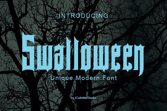 Swalloween Font