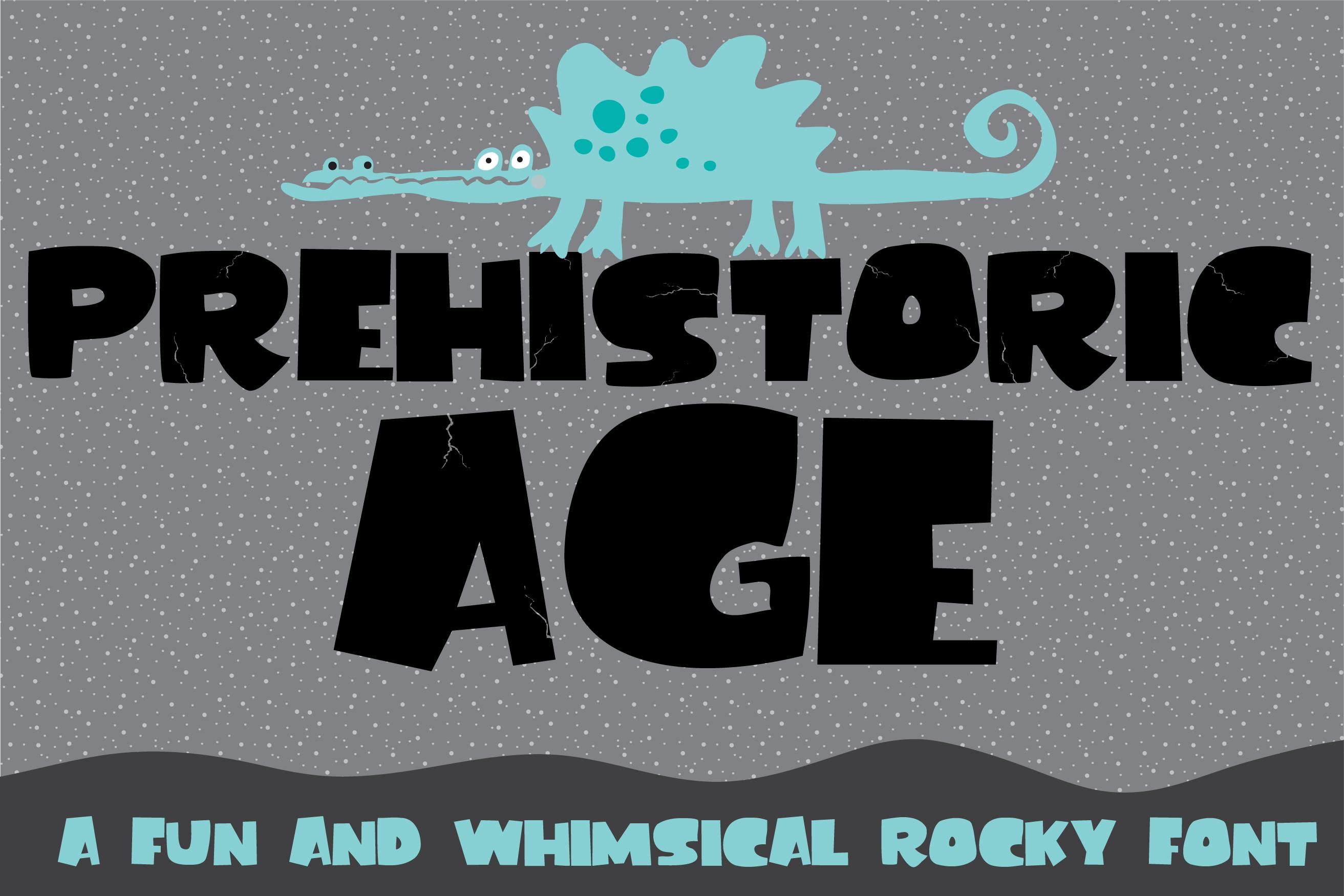 ZP Prehistoric Age Font
