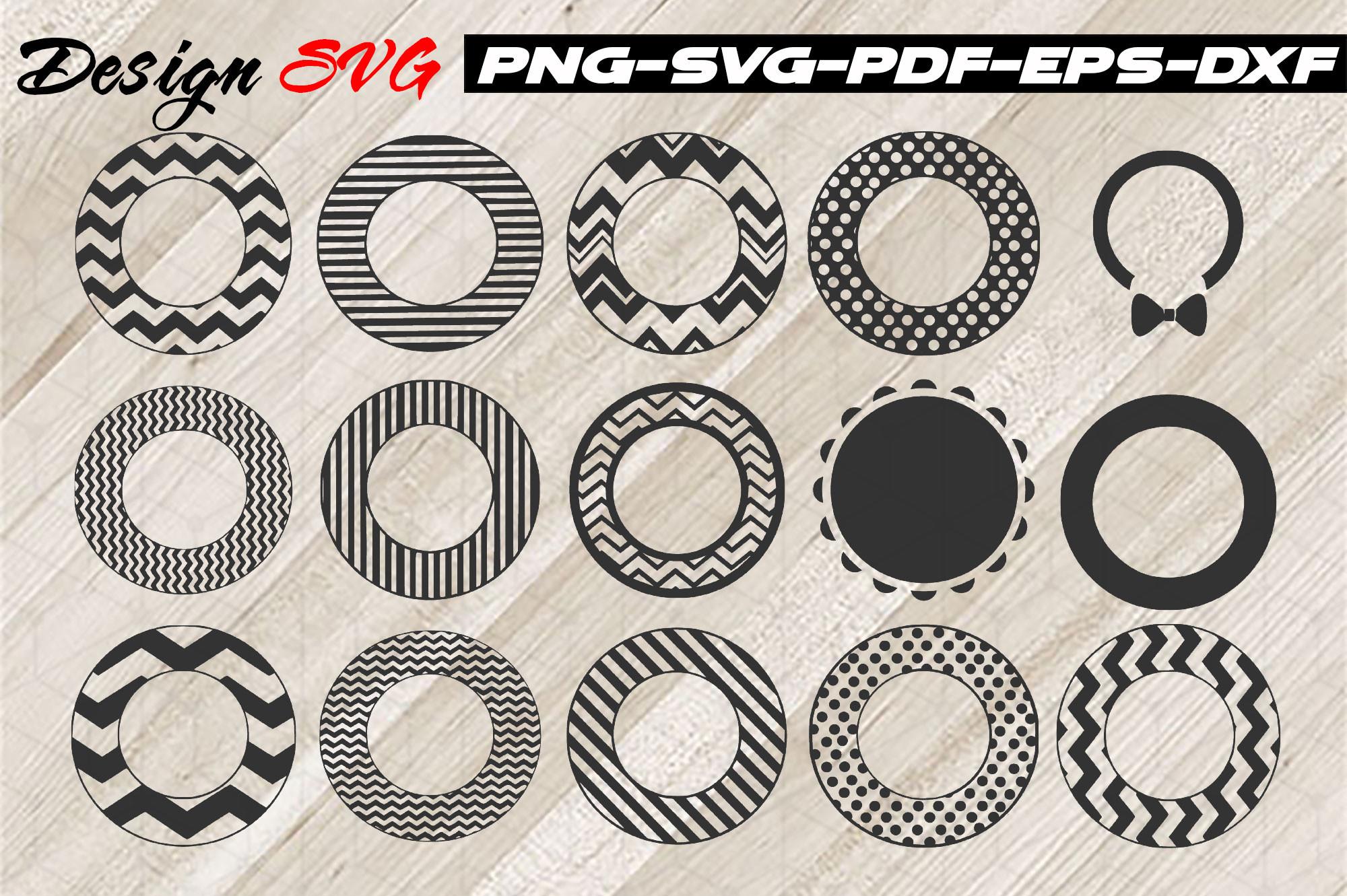 Bundle Circle Svg, Circle Vector Digital