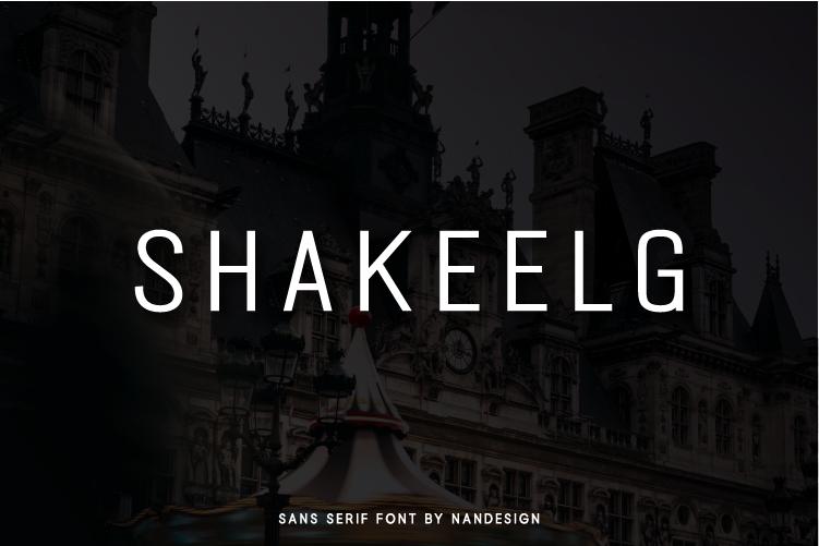 Shakeelg Font