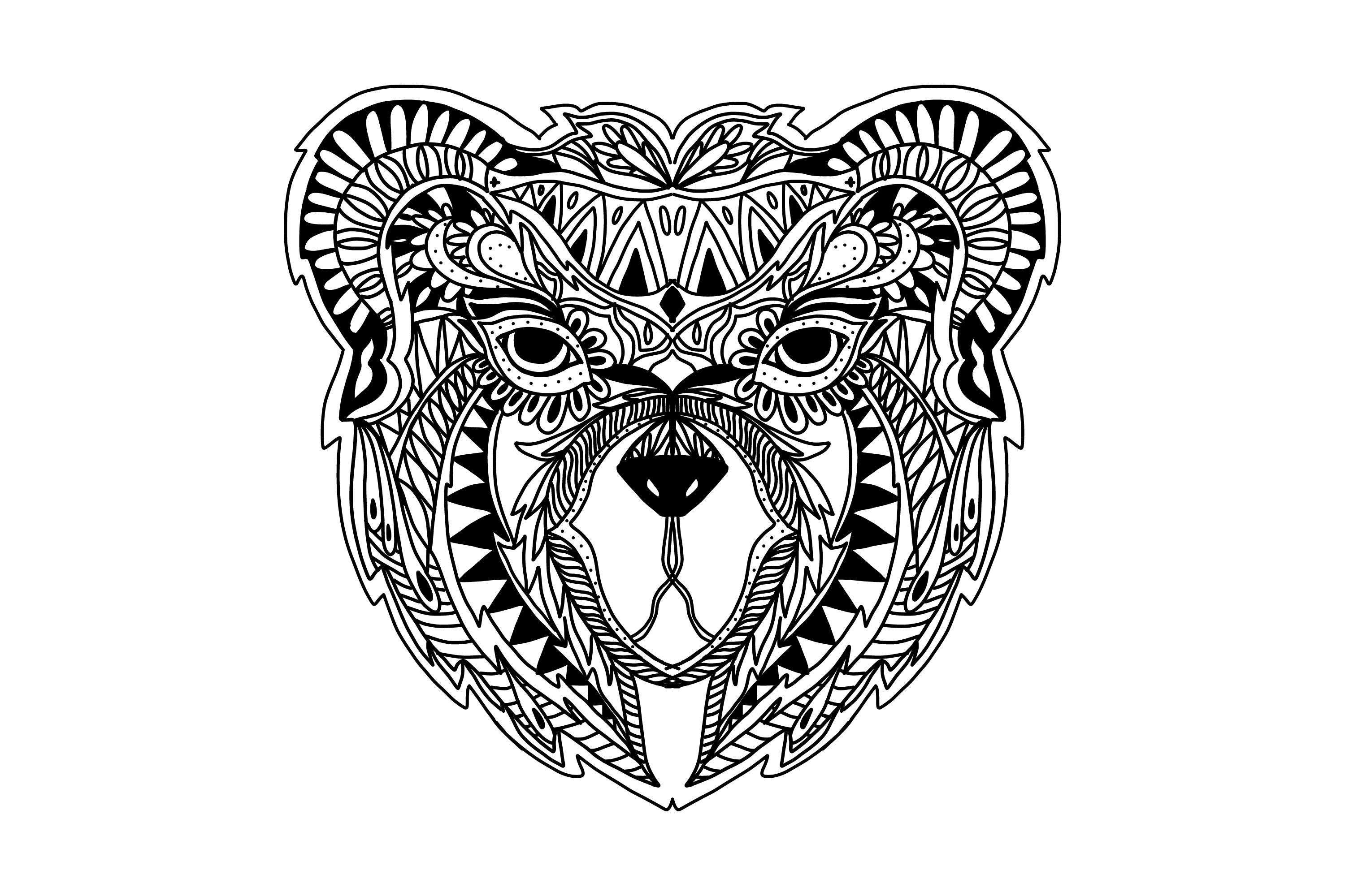 Animal Coloring Page & Book Adults